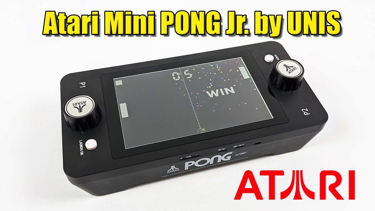 Atari Mini PONG Jr. by UNIS First Look