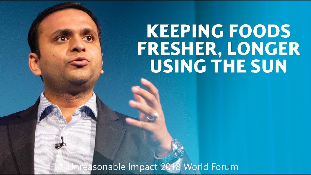 Keeping Foods Fresher, Longer Using the Sun | Devendra Gupta