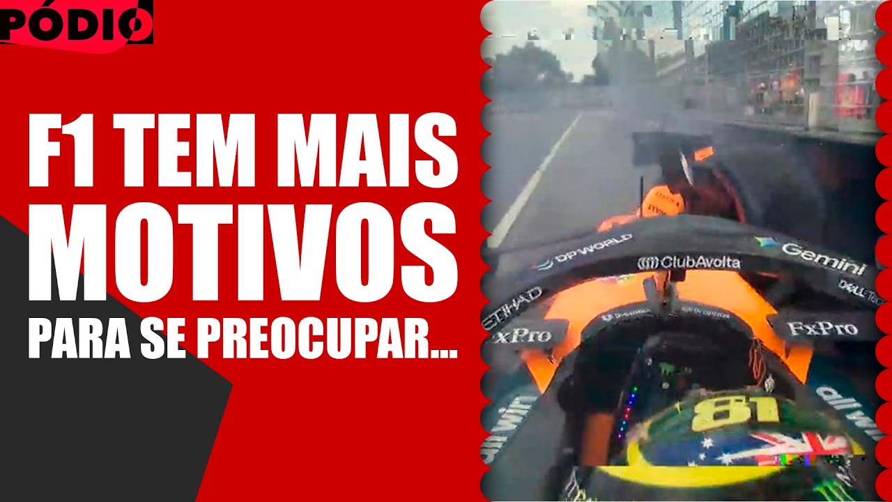 ALERTA na F1 além da Mercedes: LARGADA da FERRARI e PANCA de Piastri 'PREOCUPAM'