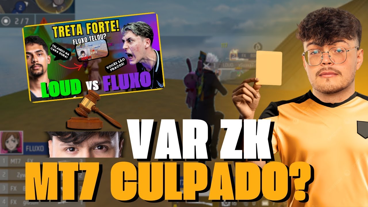 ⚠️MOSTRANDO A VERDADE DA POLÊMICA DO TELAMENTO!! VAR ZK☠️ #freefire #loud #fluxo