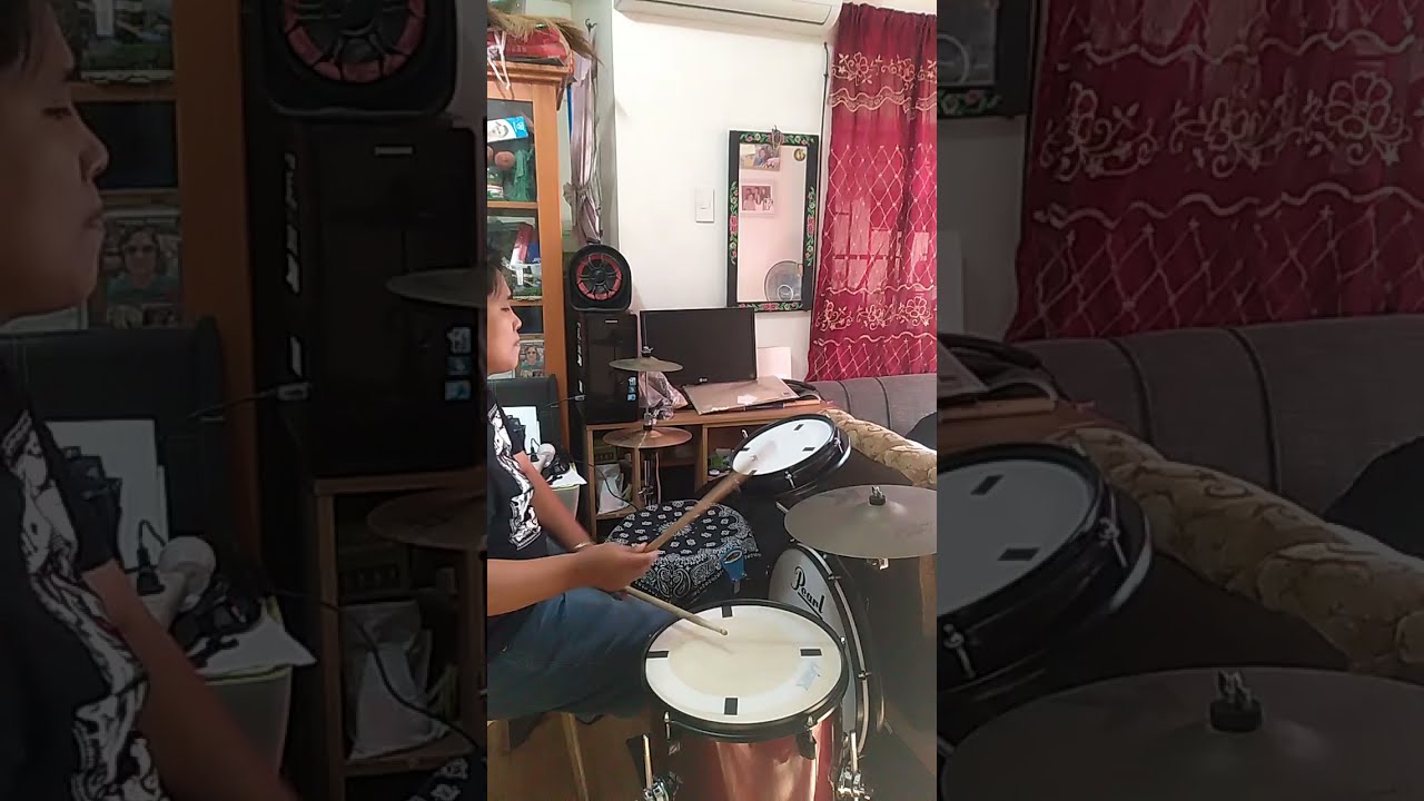 Binibini - Zack Tabudlo [ DRUM COVER ] Pearl Compact Traveler kit
