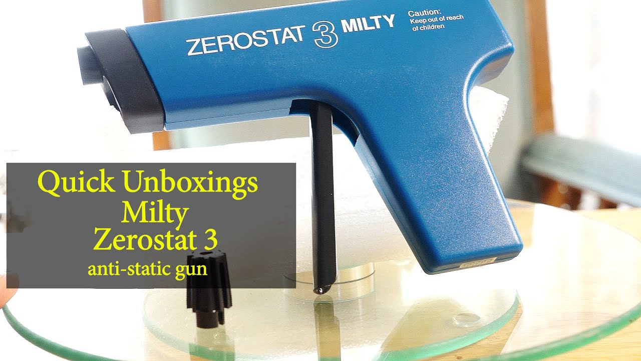 Распаковка Milty Zerostat III &mdash; открываю новое антистатическое устройство Zerostat