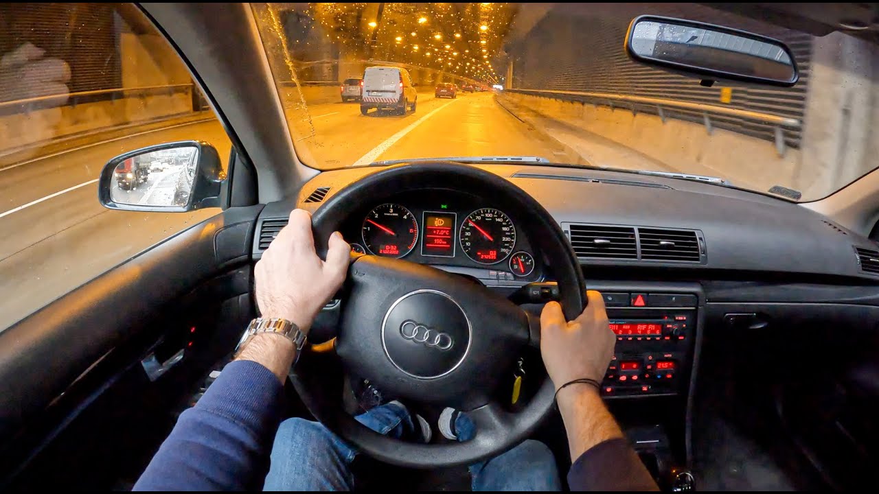 2003 Audi A4 B6 [2.5 V6 TDI 180HP] | POV Test Drive #1023 Joe Black