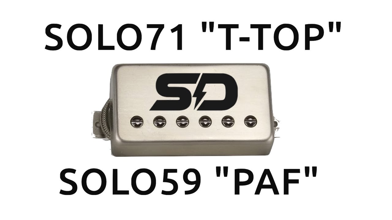 Solodallas: SOLO59 & SOLO71 PICKUPS (Les Paul)