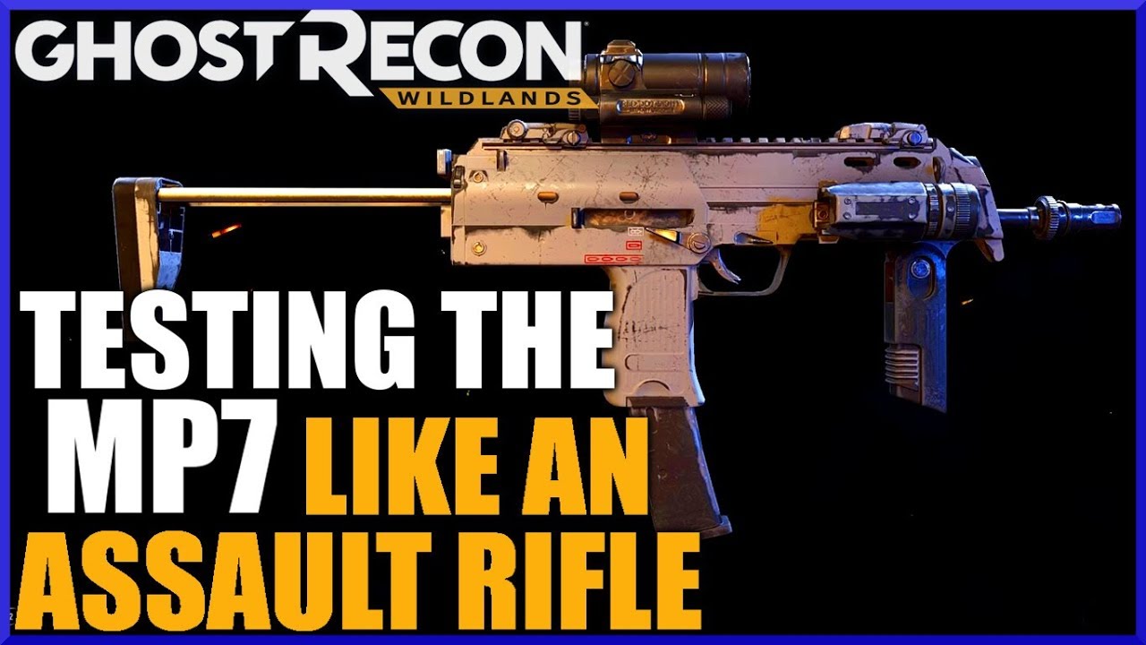 MP7 DAMAGE AND RANGE TEST Ghost Recon Wildlands Tier One Convoy Takedown