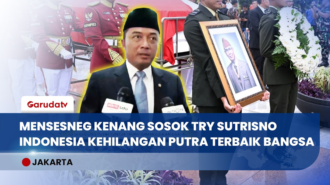 Mensesneg  Sampaikan Duka Cita dan Kenang Sosok Try Sutrisno