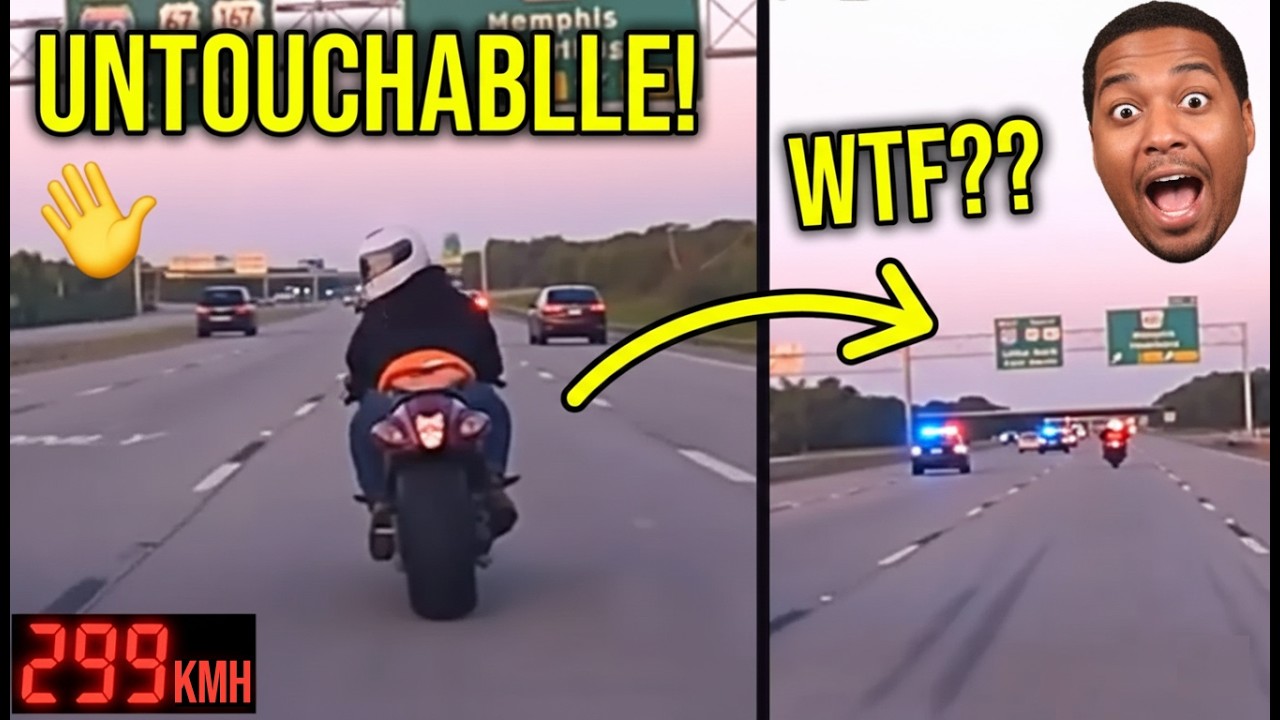 COP embarrassed by fearless HAYABUSA RIDER