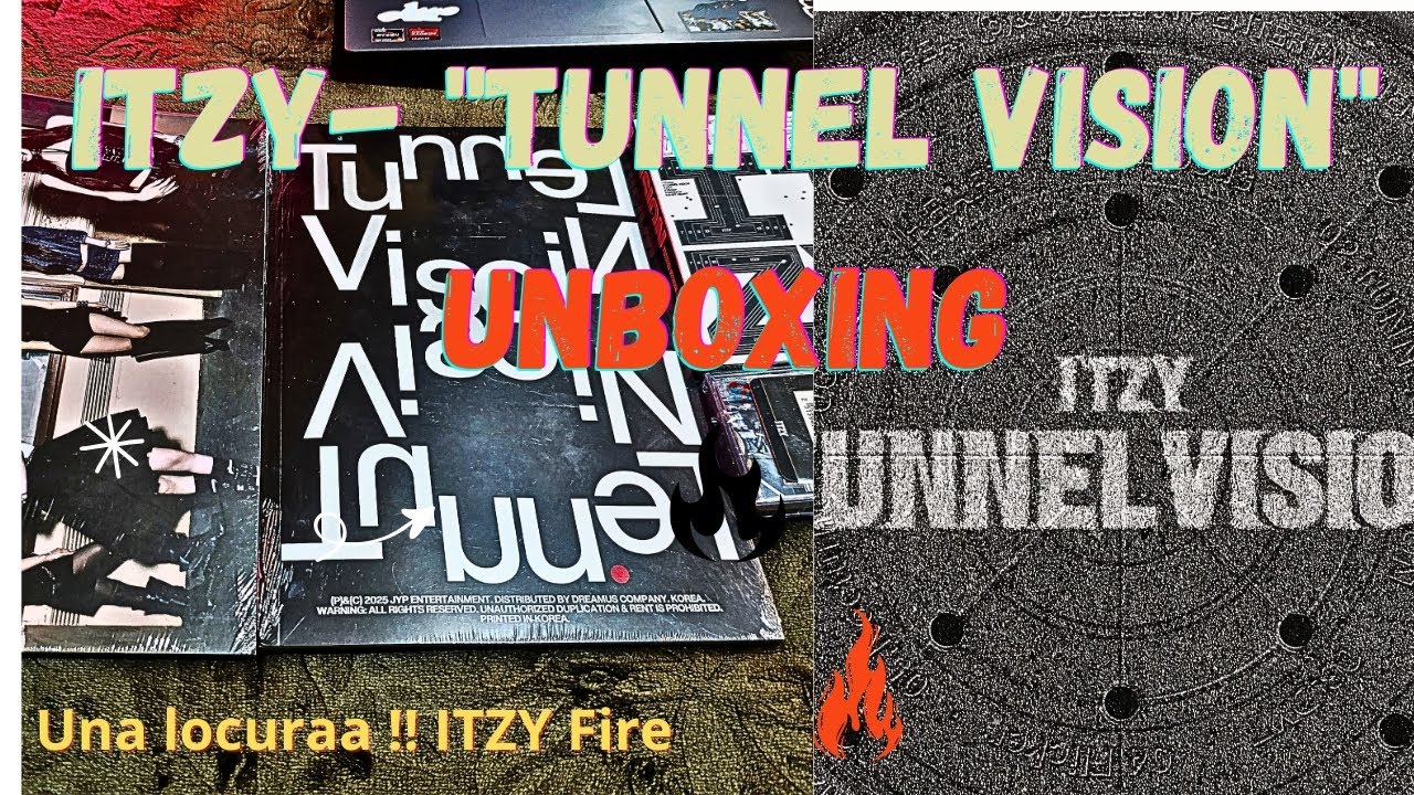 ITZY TUNNEL VISION UNBOXING 💿✨ Photobook A & B, Box Version & Cassette Tape | FULL REVIEW