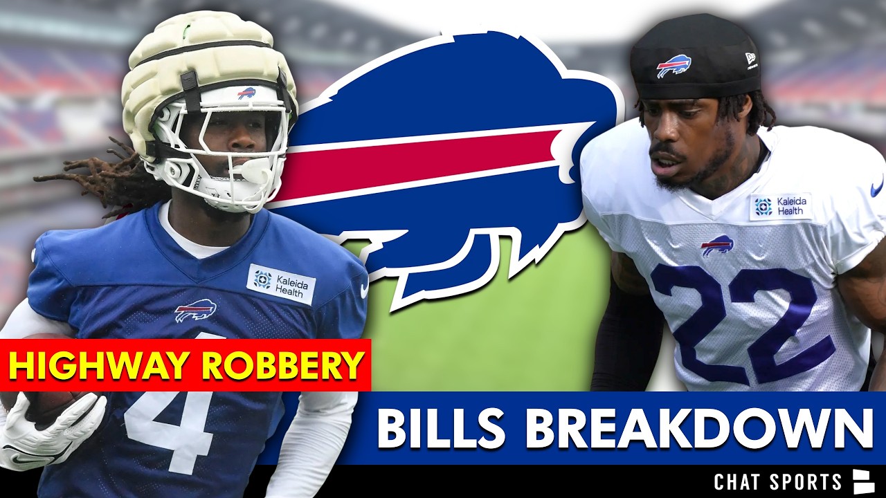 Buffalo Bills Pulled Off HIGHWAY ROBBERY + Bills Training Camp Just Got GREAT NEWS