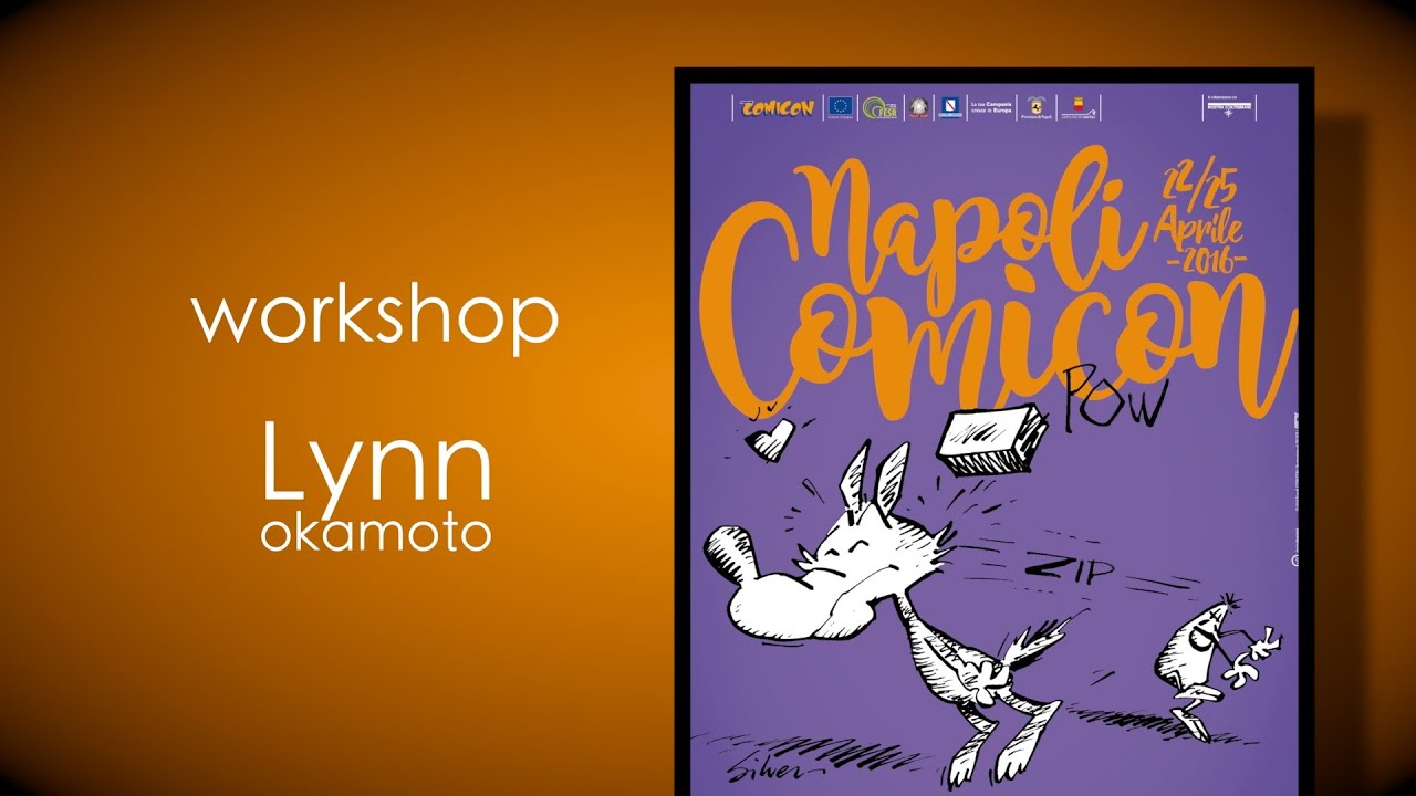 Workshop di Lynn Okamoto al Napoli Comicon 2016
