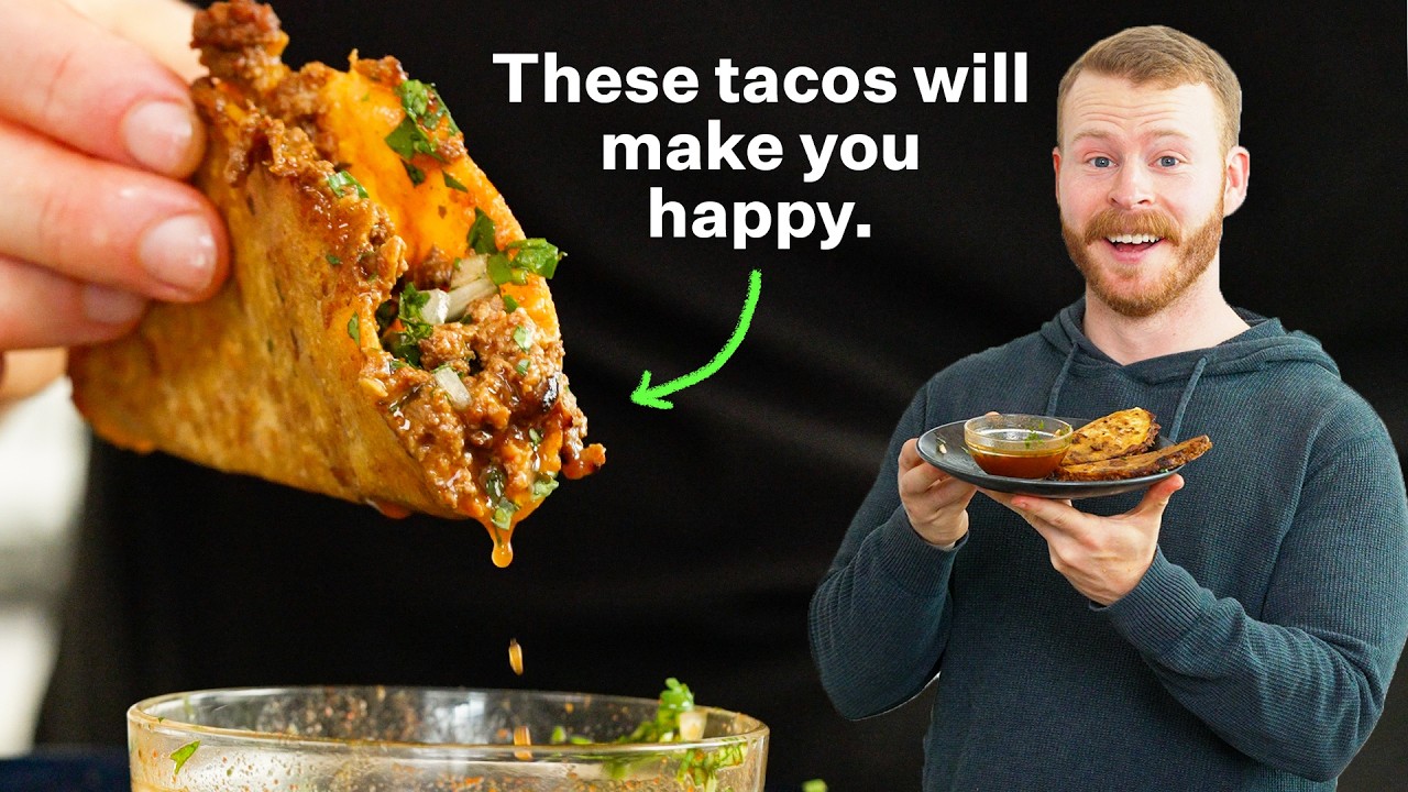 These High Protein Crispy Dipping Tacos are changing my life.