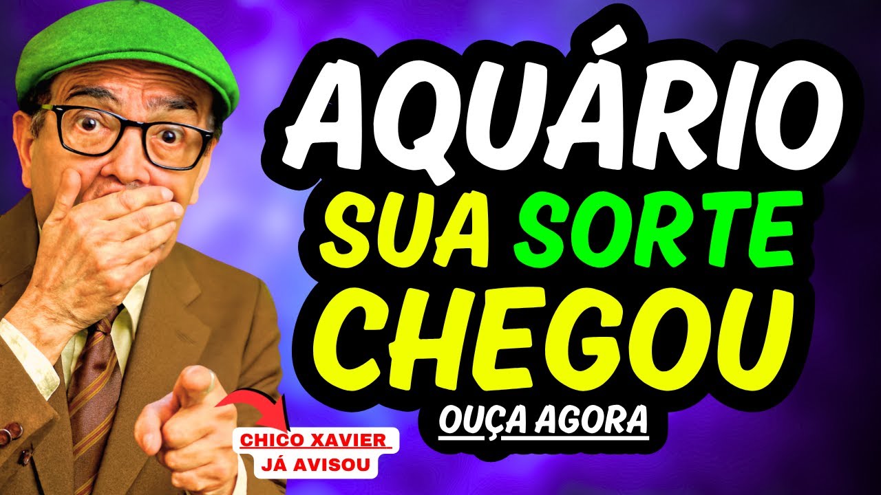 Chico Xavier para AQUÁRIO♒ um AMOR VOLTANDO em BREVE #signos #aquario #aquarianos #chicoxavier
