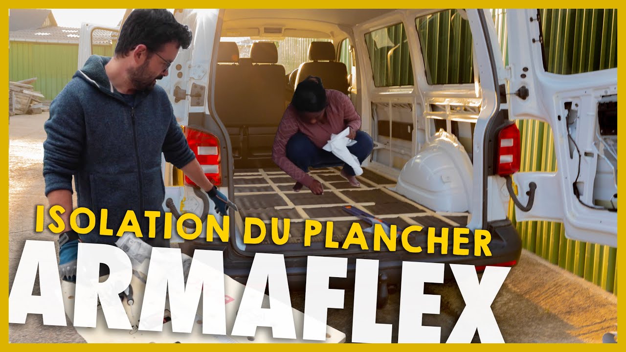 C'EST PARTI POUR L'ISOLATION À L'ARMAFLEX (long mais facile à installer)