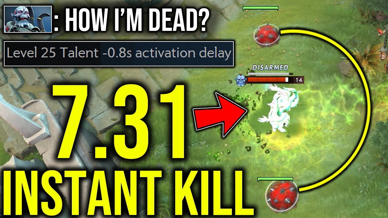 How to have instant kill with New Techies? New Level 25 Talent is insane..