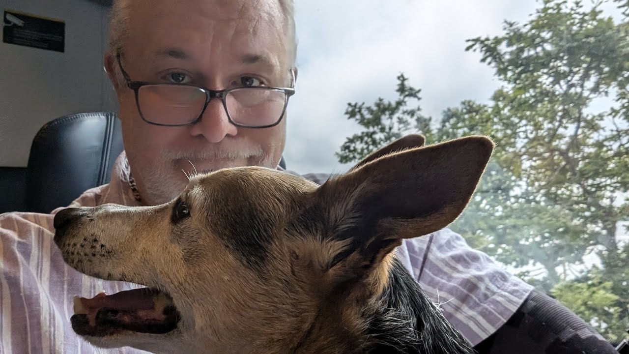 Dad and Dog day trip to Weymouth, UK