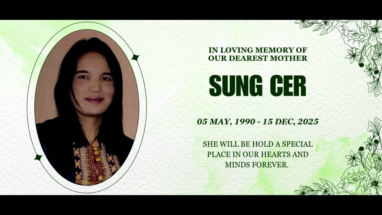 In Loving Memory Of Sung Cer