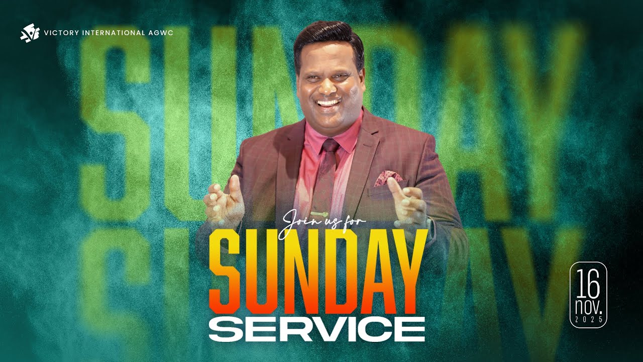 🔴 🅻🅸🆅🅴16th November 2025 | Sunday Worship 1st Service |Rev. Dr. Ravi Mani