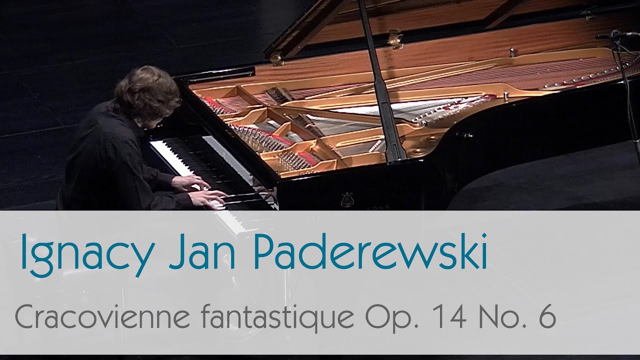 Ignacy Jan Paderewski - Cracovienne fantastique Op. 14 No. 6 - Krzysztof Książek