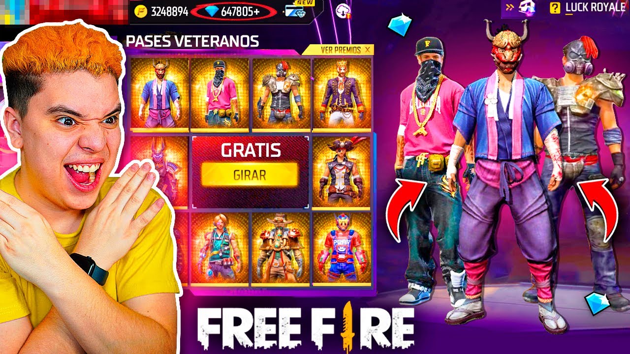 ¡CONSEGUÍ LA MEJOR LUCK ROYALE DE TODO FREE FIRE!! 🔥💲 * 100% PREMIOS ASEGURADOS *