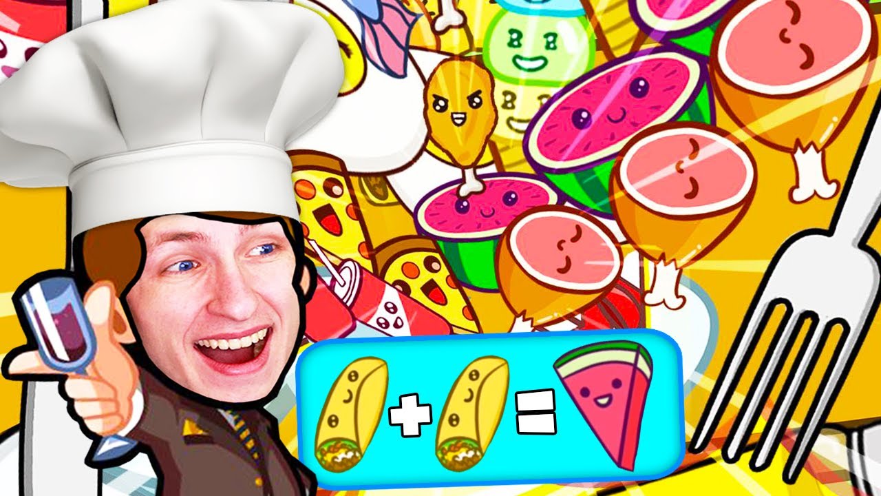 Idle Clicker + Merge Game = INFINITE Fun! (Food Evolution - Clicker Game)