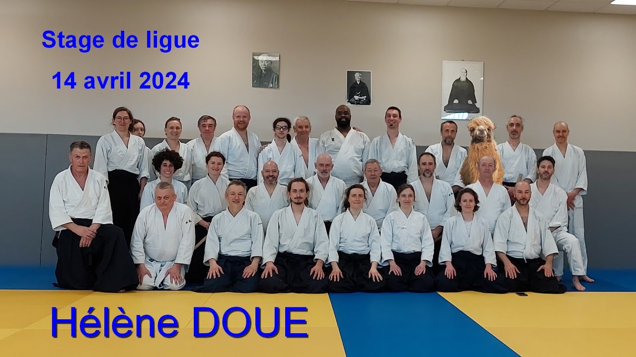 Stage de Ligue avec Hélène Doué 14 avril 2024 3/3 (par L'aïkido Club Dieppe)