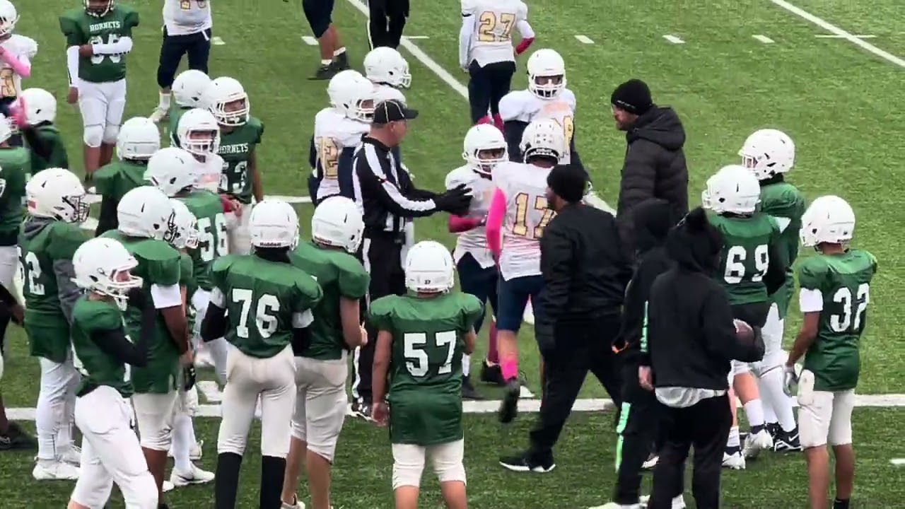 HOPEWELL DEFEATS HERNANDEZ MIDDLE SCHOOL FOOTBALL