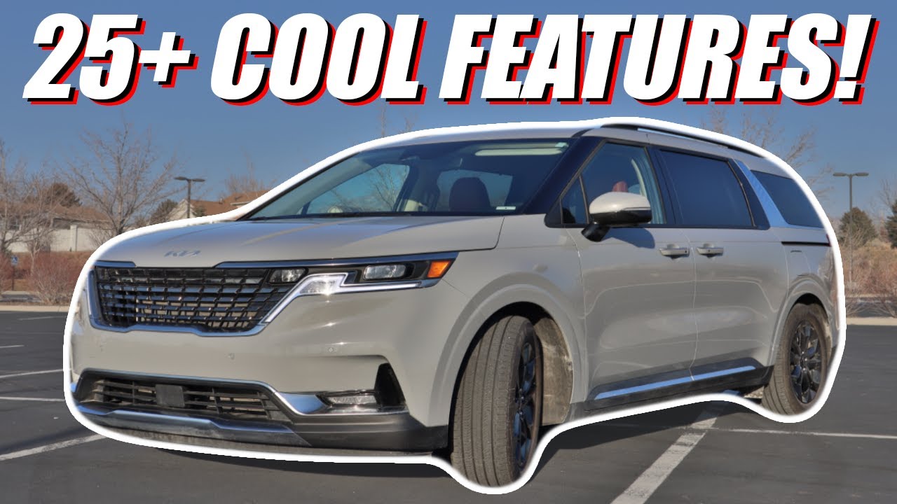 25+ COOL and INTERESTING FEATURES of the 2022 KIA CARNIVAL!