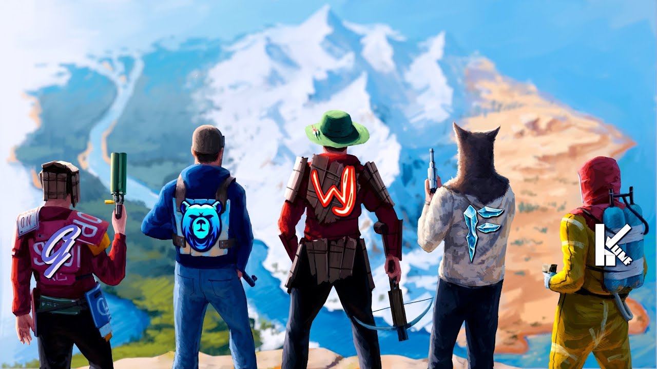 I Played Official Rust against the 4 Greatest Solos in the world...