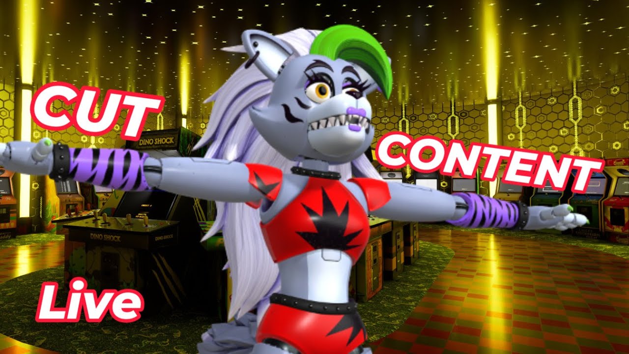 FNAF SECURITY BREACH CUT CONTENT
