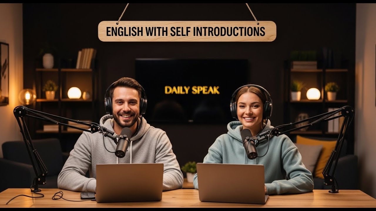 English with Self Introductions  Natural Speaking