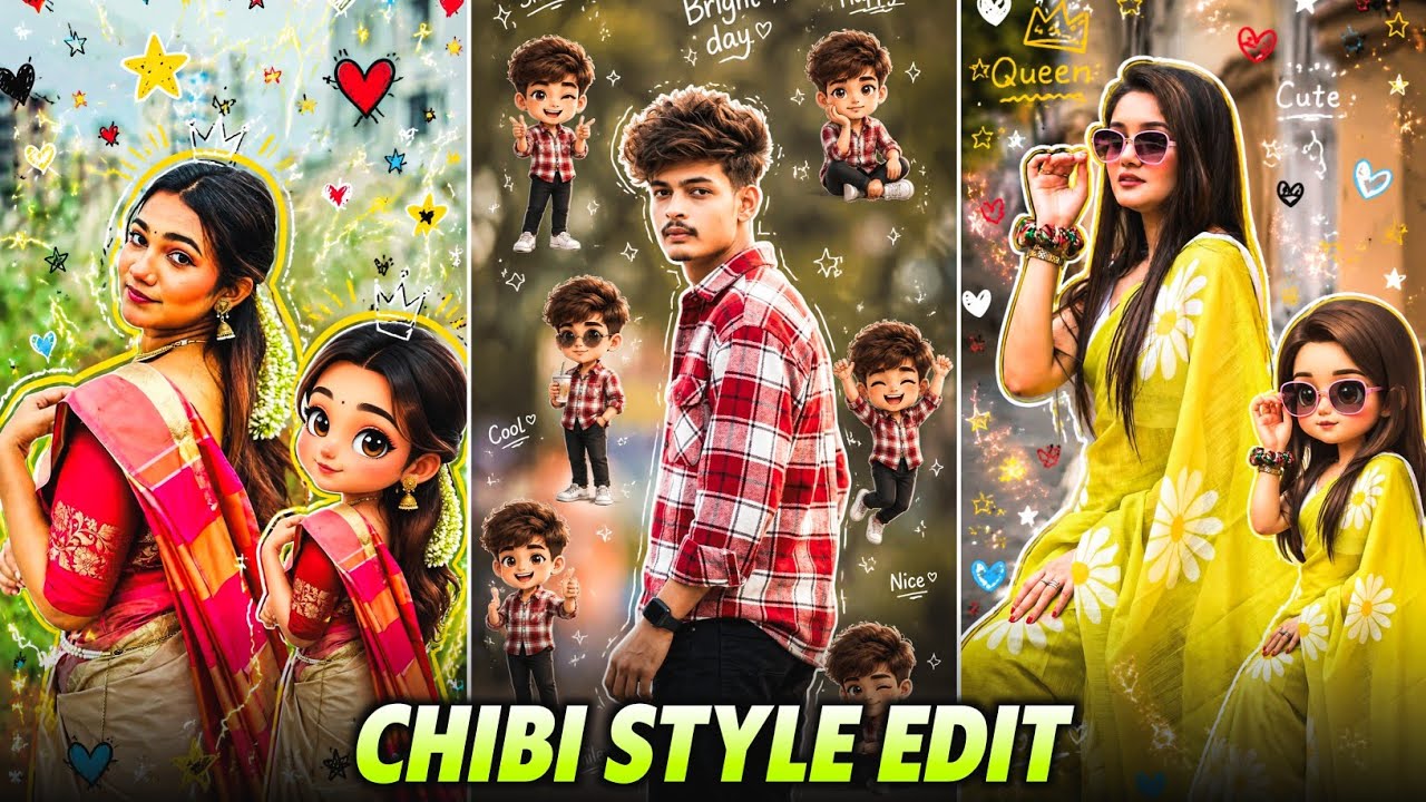 Trending Chibi Style Ai Photo Editing | Instagram Trending Photo Editing | Chatgpt Photo Editing 