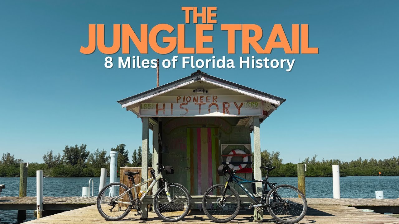 Explore 8 MILES of HISTORIC JUNGLE TRAIL by Bike in Vero Beach