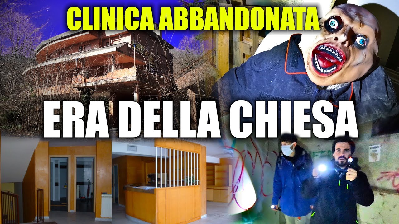 ENORME CLINICA PER MALATI TERMINALI DI PROPRIETÀ DELLA CHIESA ABBANDONATA SULLA COLLINA DI TORINO!