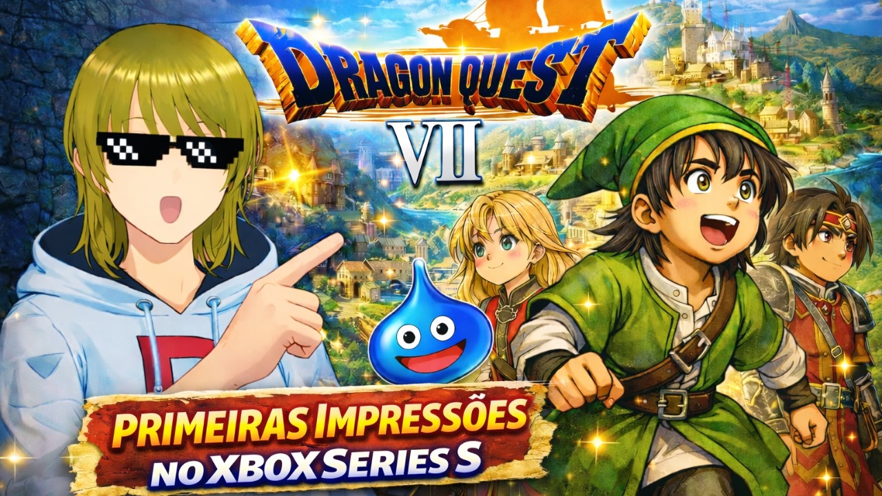 DRAGON QUEST VII Reimagined no Xbox Series S | Primeiras Impressões!