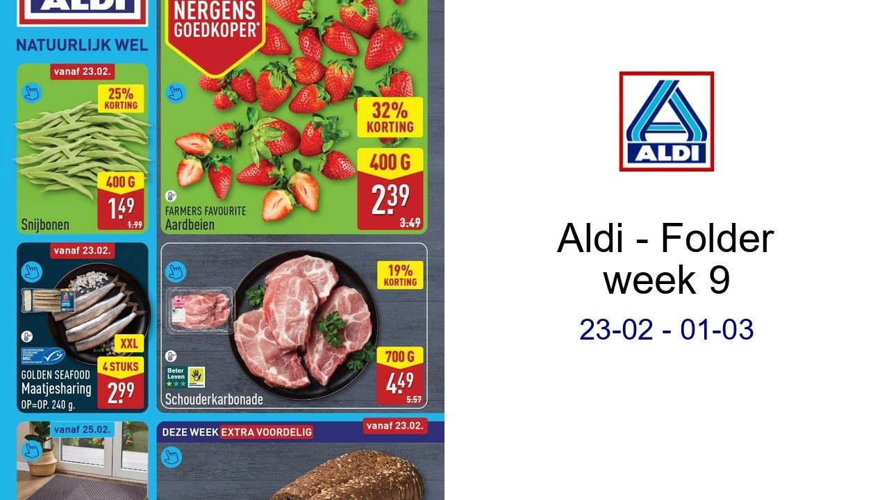 Aldi - Folder week 9 23-02 - 01-03