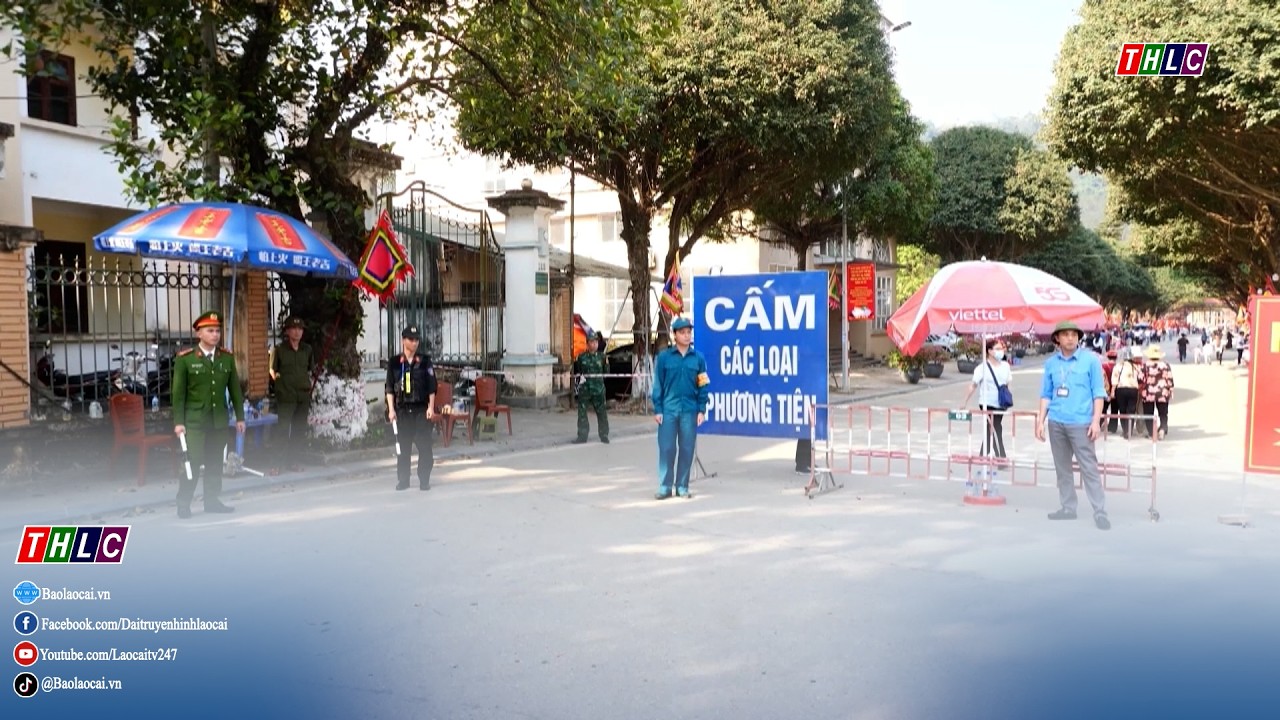Đảm bảo an ninh trật tự tại Lễ hội Đền Thượng | THLC