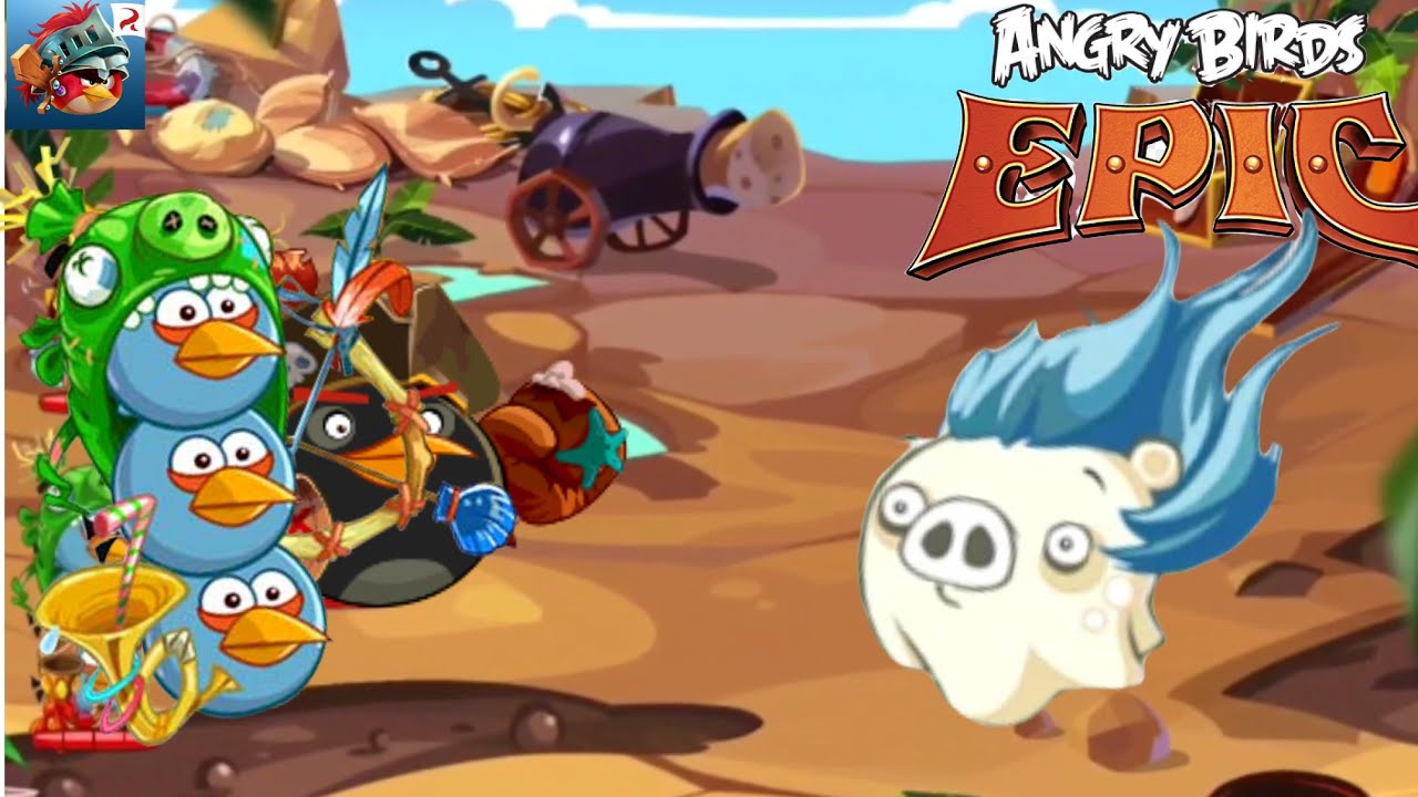 ДОСТАЛИ ВОСКРЕШАТЬСЯ! В Angry birds epic (Энгри Бёрдс Эпик) Прохождение На Русском #8