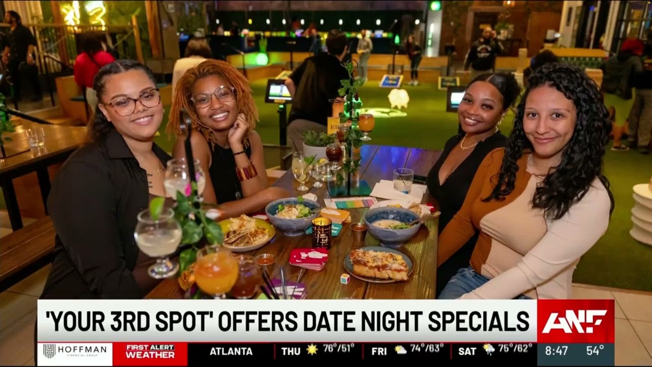 Your 3rd Spot featured on Atlanta News First - Date Night, Games and Friendsgiving! November 6, 2025