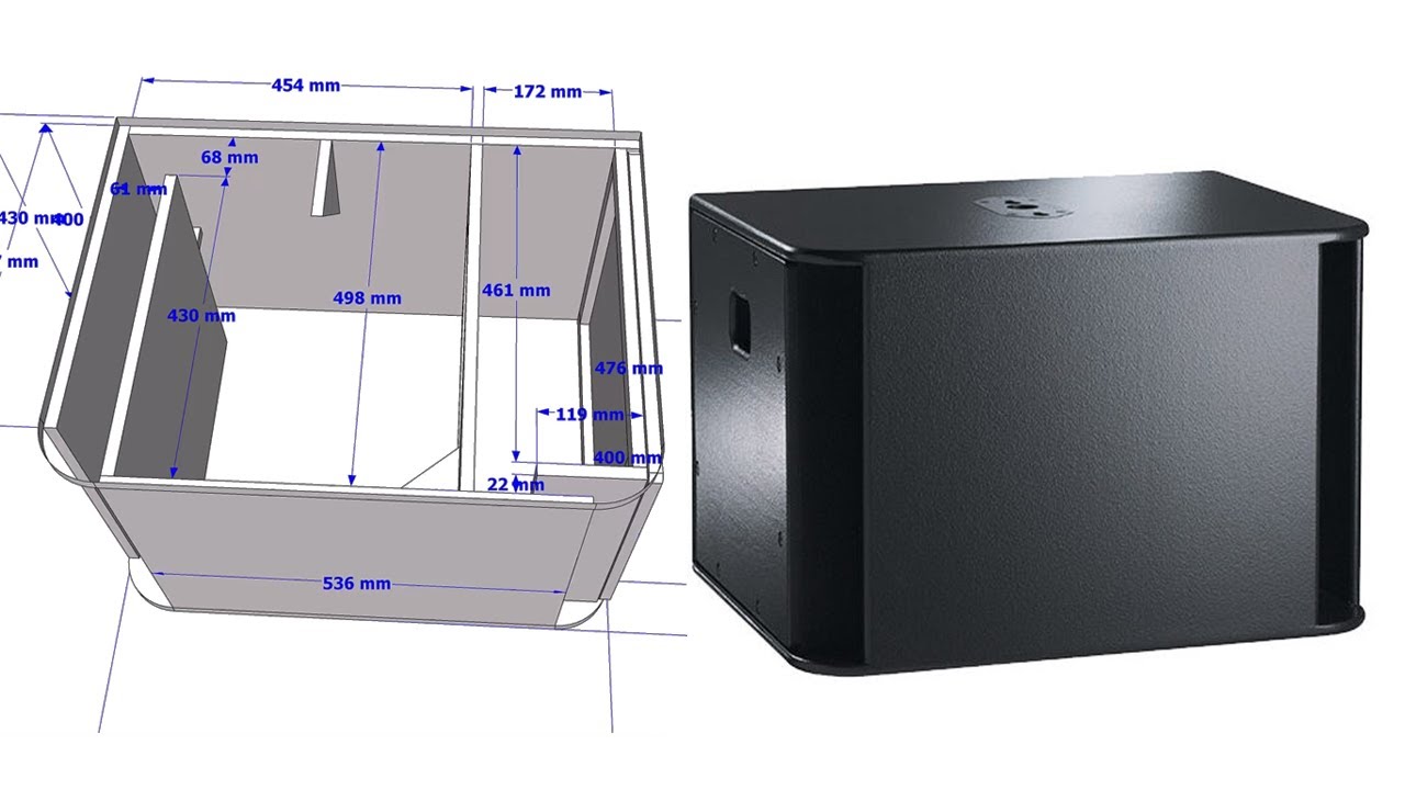 LS600 15 INCH SUBWOOFER TUNED for Chestpounding bass