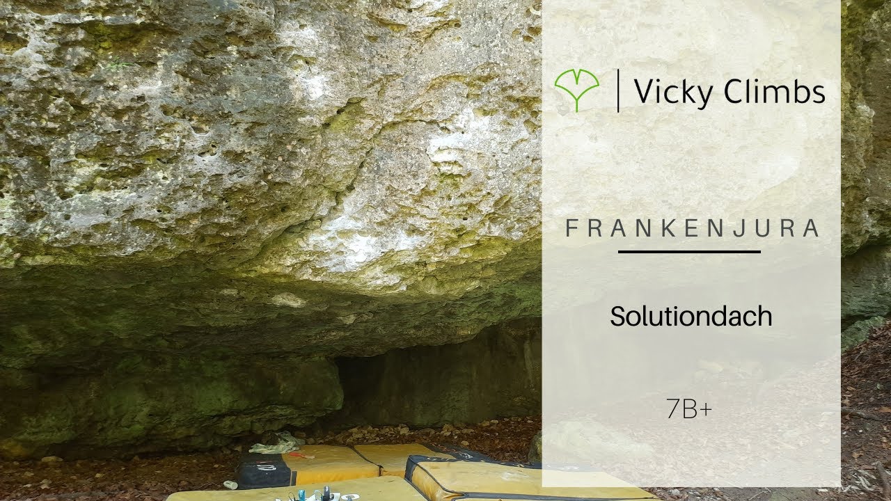 Frankenjura | Vicky in Solutiondach 7B+