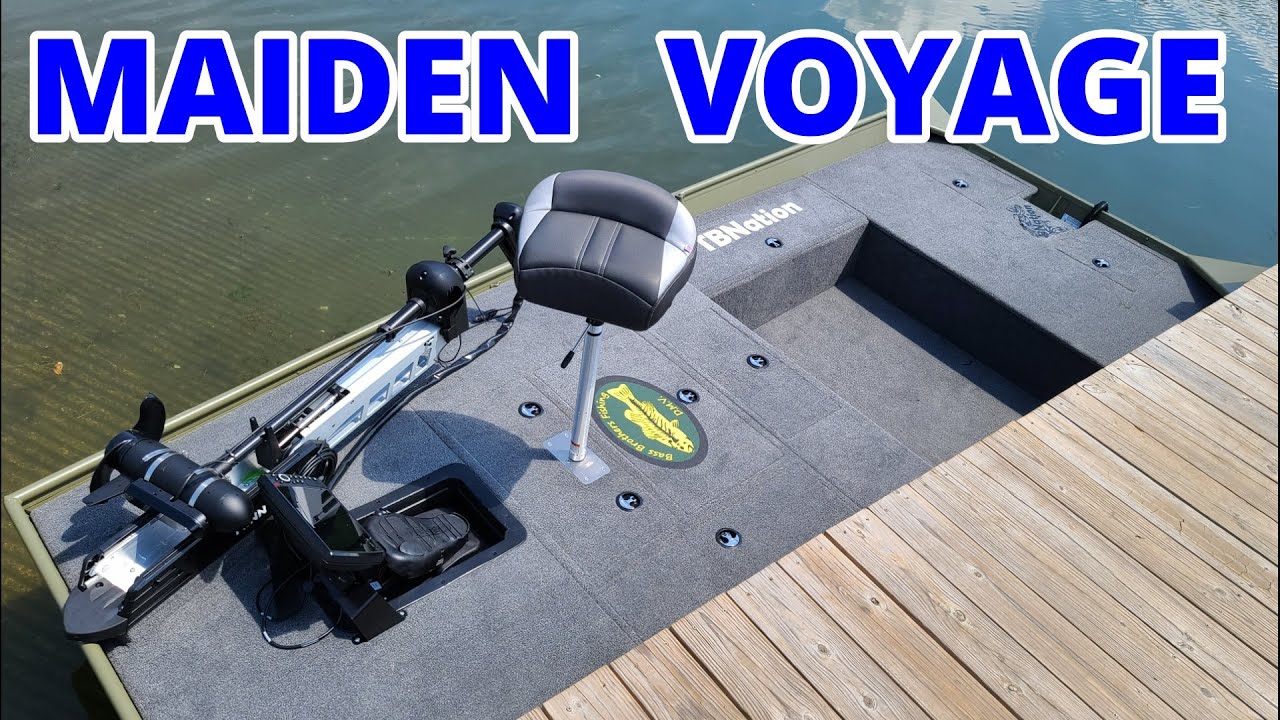 Jon Boat MAIDEN VOYAGE {Jon Boat To Bass Boat Conversion} Lowe 1448