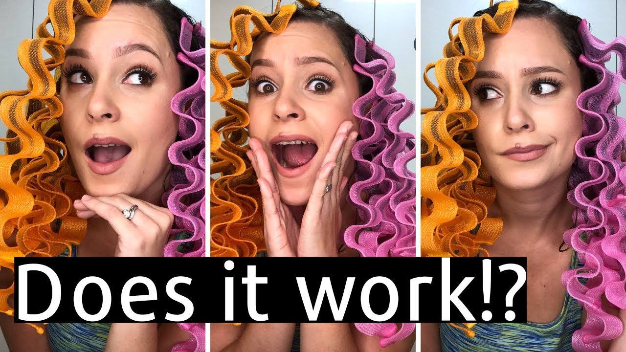 WAVE FORMERS FOR YOUR HAIR! HEATLESS CURLS