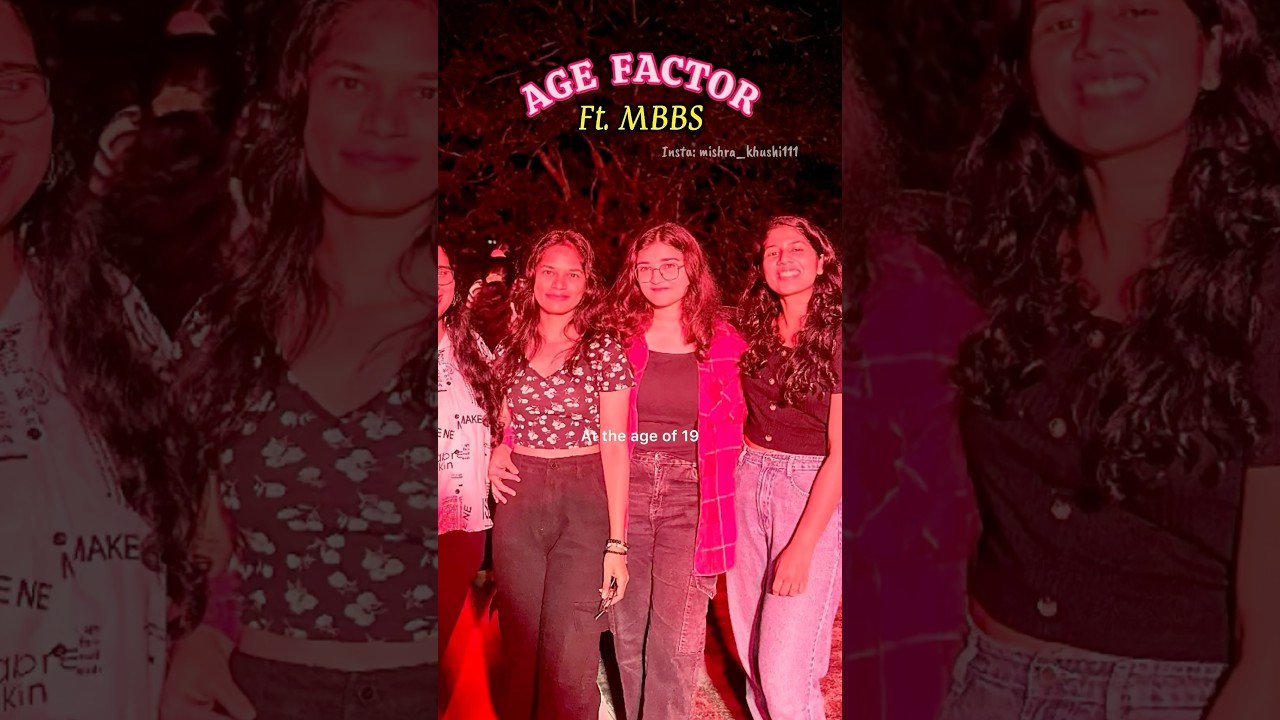 🤔At 19, MBBS? Age Factor and MBBS doctor Value! 👩&zwj;⚕️#mbbs #minivlog #shorts #lifestyle #trending