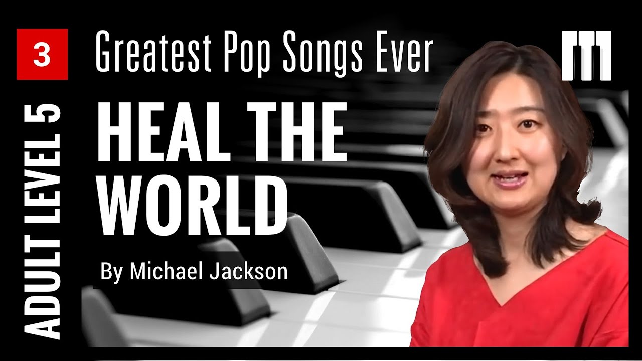 Heal the World by Michael Jackson [Piano Tutorial with a sheet music]_Play Greatest Pop Song Ever 25