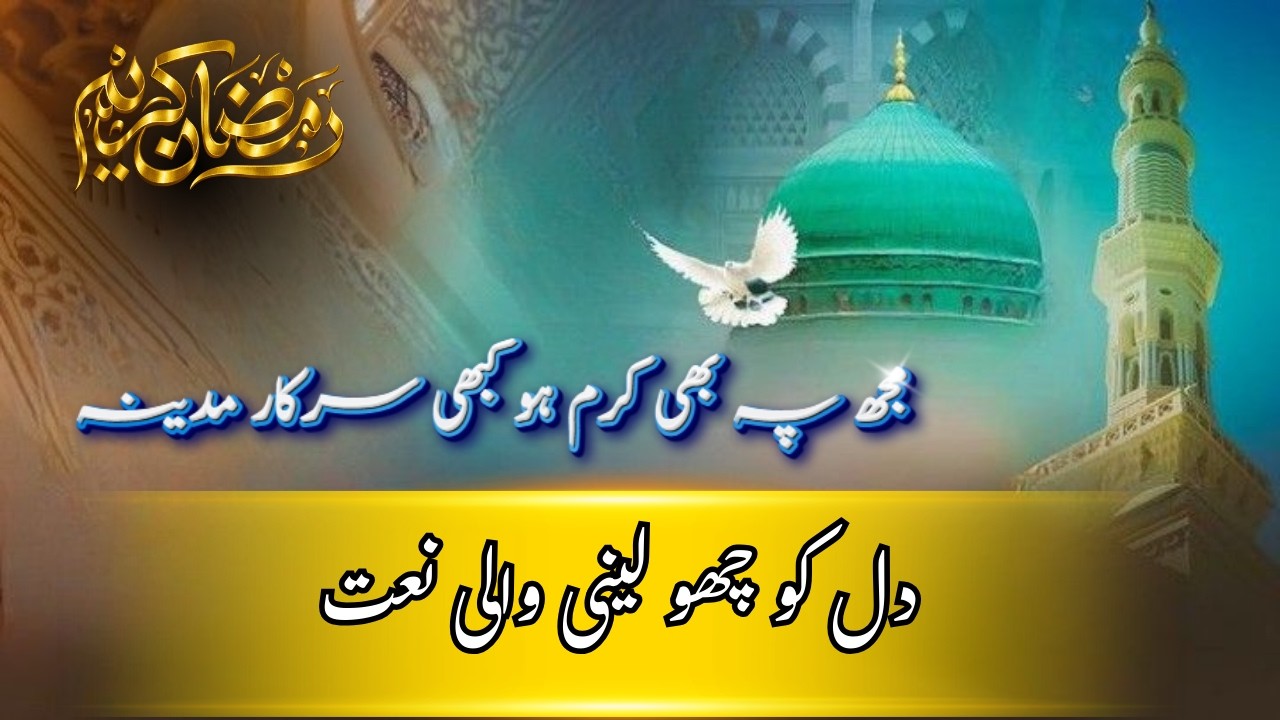 مجھ پہ بھی کرم ہو کبھی سرکارِ مدینہ | Heart Touching Naat | Emotional Islamic Naat 2026