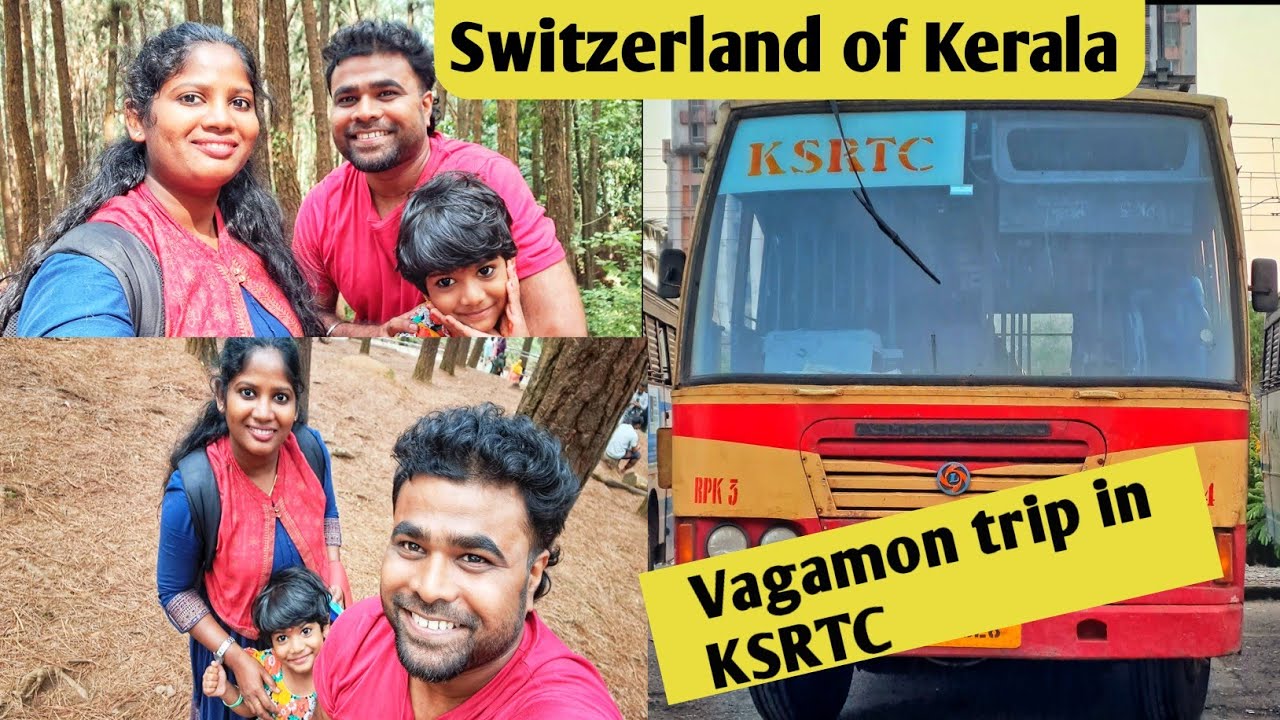 Vagamon Trip In KSRTC || One day trip with Family || വാഗമോനിലേക് ഒരു ബസ് യാത്ര ||