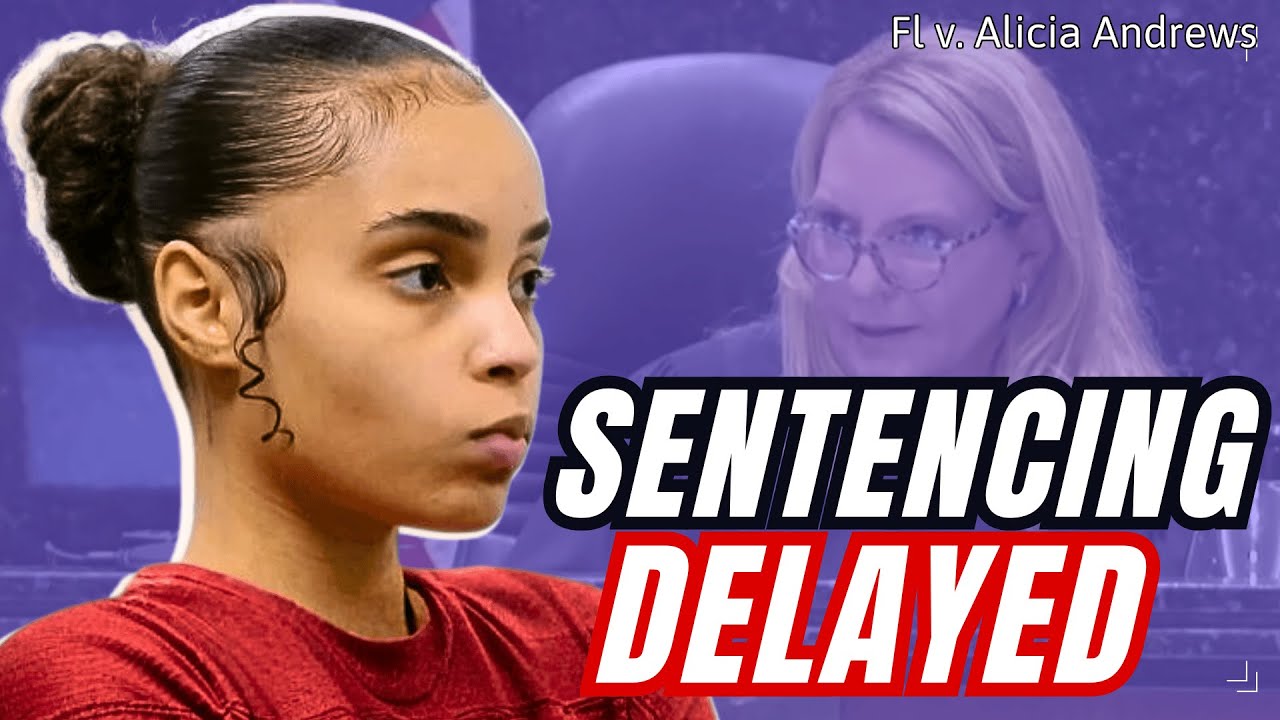 Alicia Andrews Sentencing DELAYED - Fight to Disqualify Judge Michelle Sisco | Julio Foolio Trial
