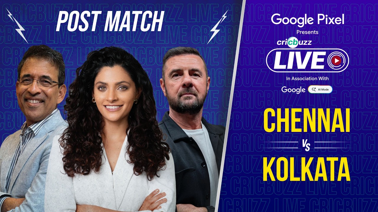 Cricbuzz Live: Хаотичное выступление #KKR продолжается | Нур приводит #CSK к двум победам подряд