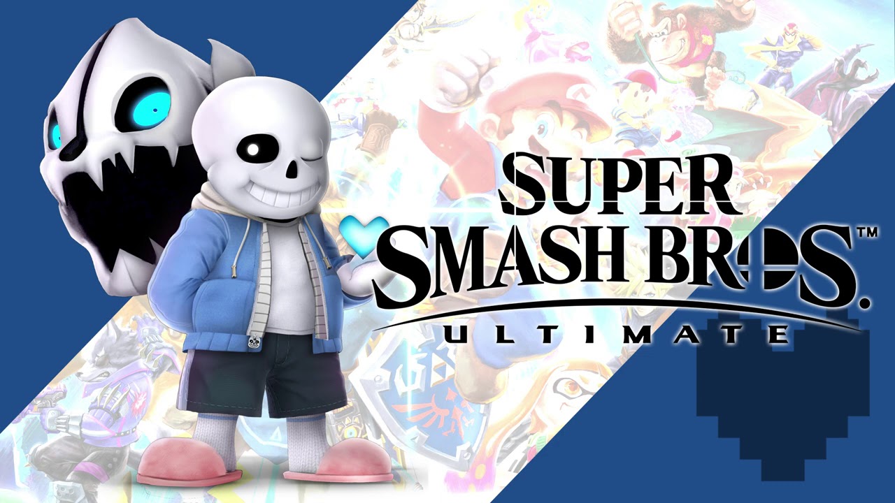 UNDERTALE - sans. (NEW REMIX) | Super Smash Bros. Ultimate
