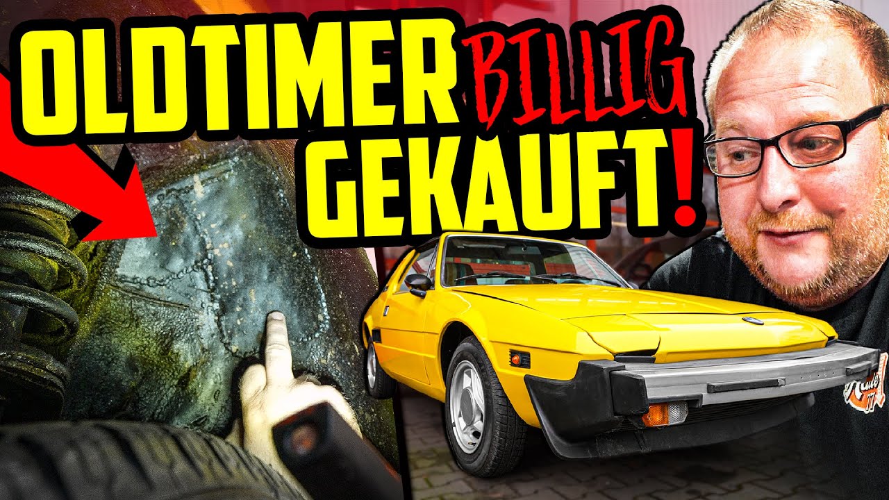 SELTENER Oldtimer in SCHLECHTEM Zustand! - Fiat X1/9 - Ist er sein GELD wert?